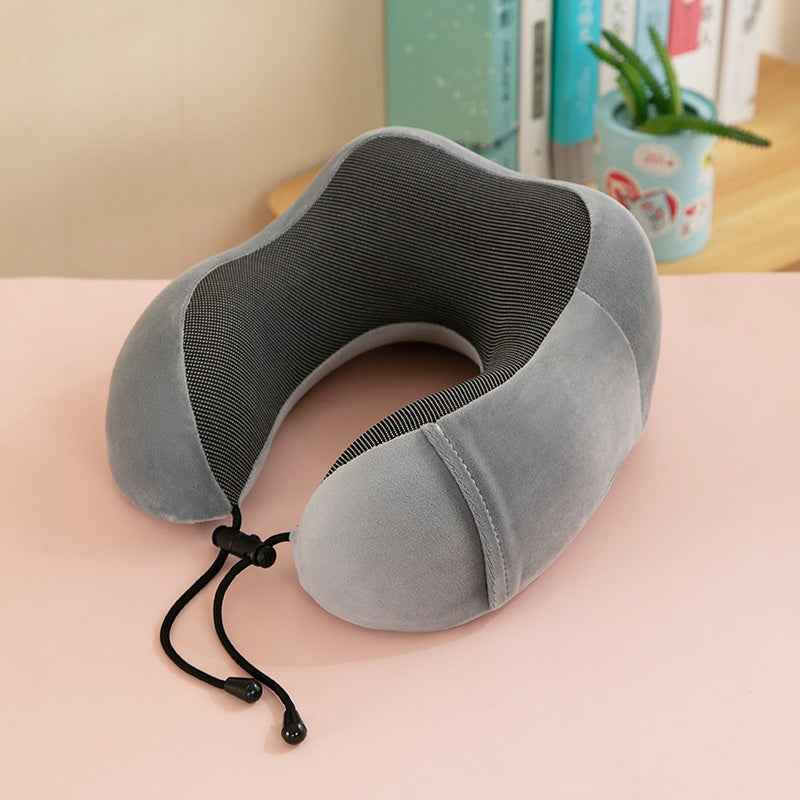 U-shaped Pillow Memory Foam Neck Pillow Neck Pillow U-shaped Neck Pillow Travel Pillow Magnetic Cloth Cervical Pillow Airplane Memory Pillow