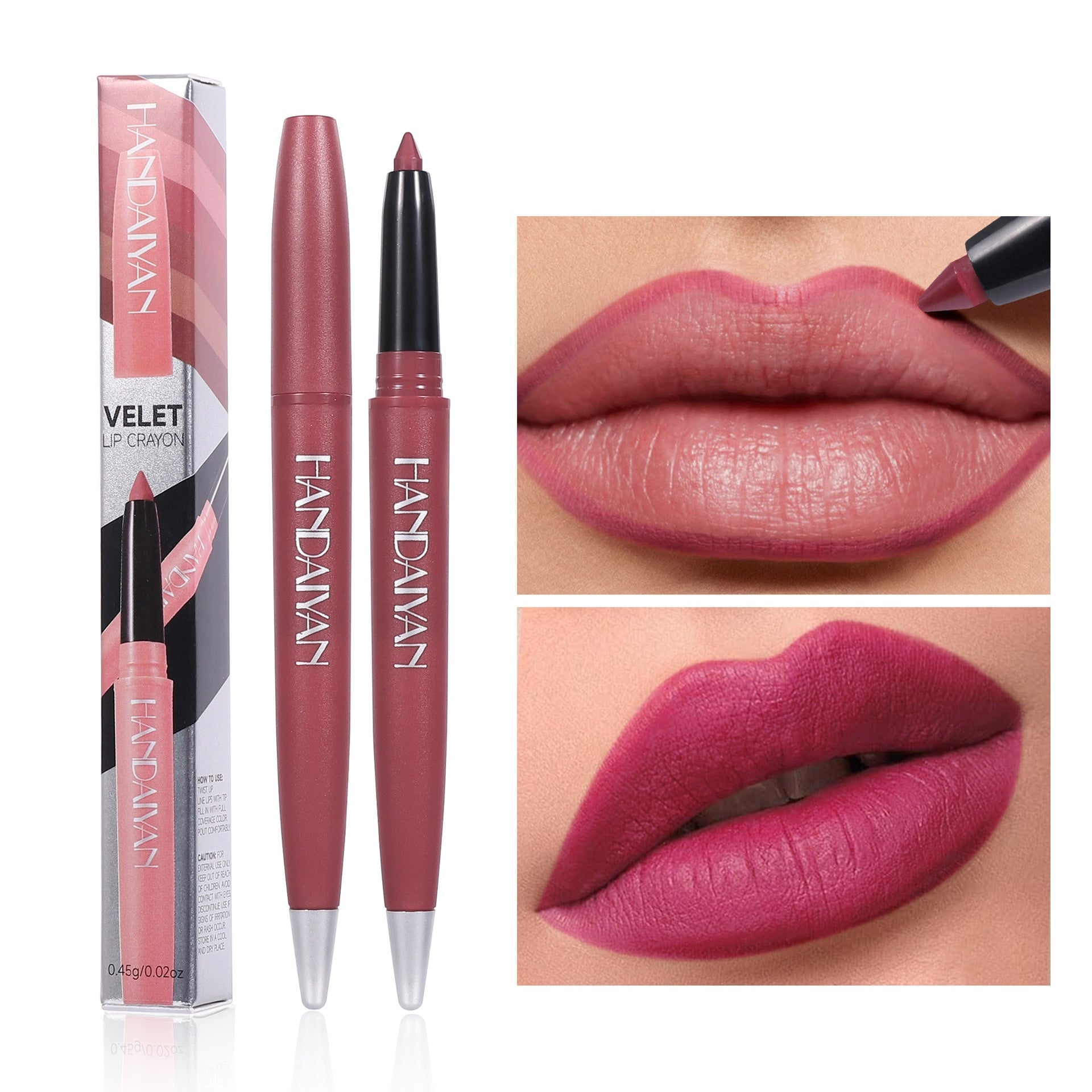 Makeup Matte Lip Liner Lipstick6 Colors Single Handaiyan Lipstick