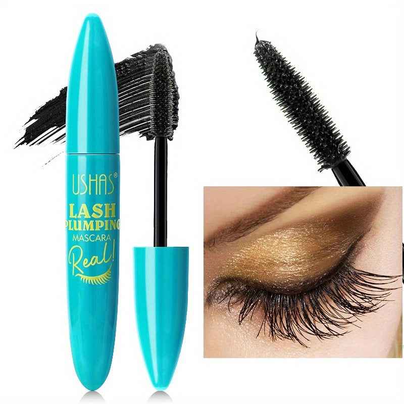 Makeup Neutral Mascara Thick And Long Curling4 DWaterproof Liquid Fiber