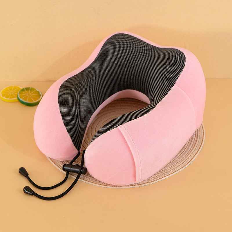 U-shaped Pillow Memory Foam Neck Pillow Neck Pillow U-shaped Neck Pillow Travel Pillow Magnetic Cloth Cervical Pillow Airplane Memory Pillow