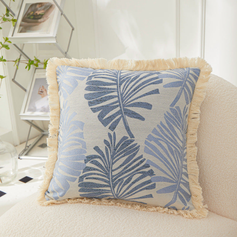 Modern Tassel Throw Pillow for Living Room Sofa