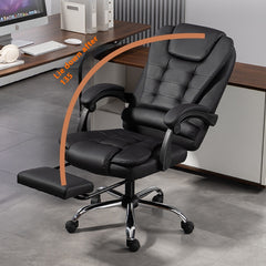 Office Chair Electric Massage Boss Chair Reclining Lunch Break Chair Home With Footrest Leisure Chair Office Computer Chair