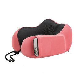 U-shaped Pillow Memory Foam Neck Pillow Neck Pillow U-shaped Neck Pillow Travel Pillow Magnetic Cloth Cervical Pillow Airplane Memory Pillow