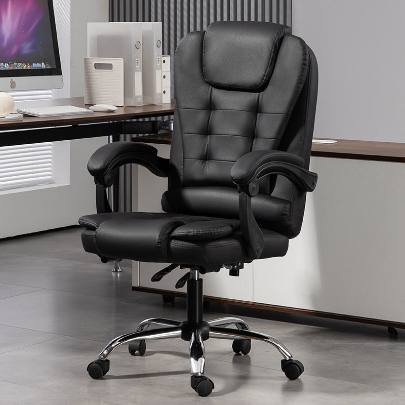 Office Chair Electric Massage Boss Chair Reclining Lunch Break Chair Home With Footrest Leisure Chair Office Computer Chair