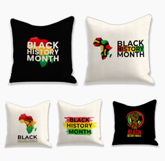 Black History Month Pillow - Celebrate Your Heritage with a Stylish Throw Pillow