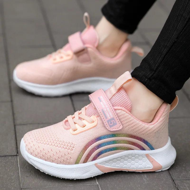 Rainbow Fashionable Girls Sneakers - Jess Deals