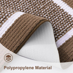 Door Mat Indoor Door Mat Home Non-Slip Absorbent Resist Dirt Door Mat Kitchen Durable Waterproof Inside Floor Mats