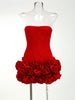 Trendy Fashion Style High Quality  Sexy Dress for Women Party Dress Tight Fit Floral  Bodycon Dress Female