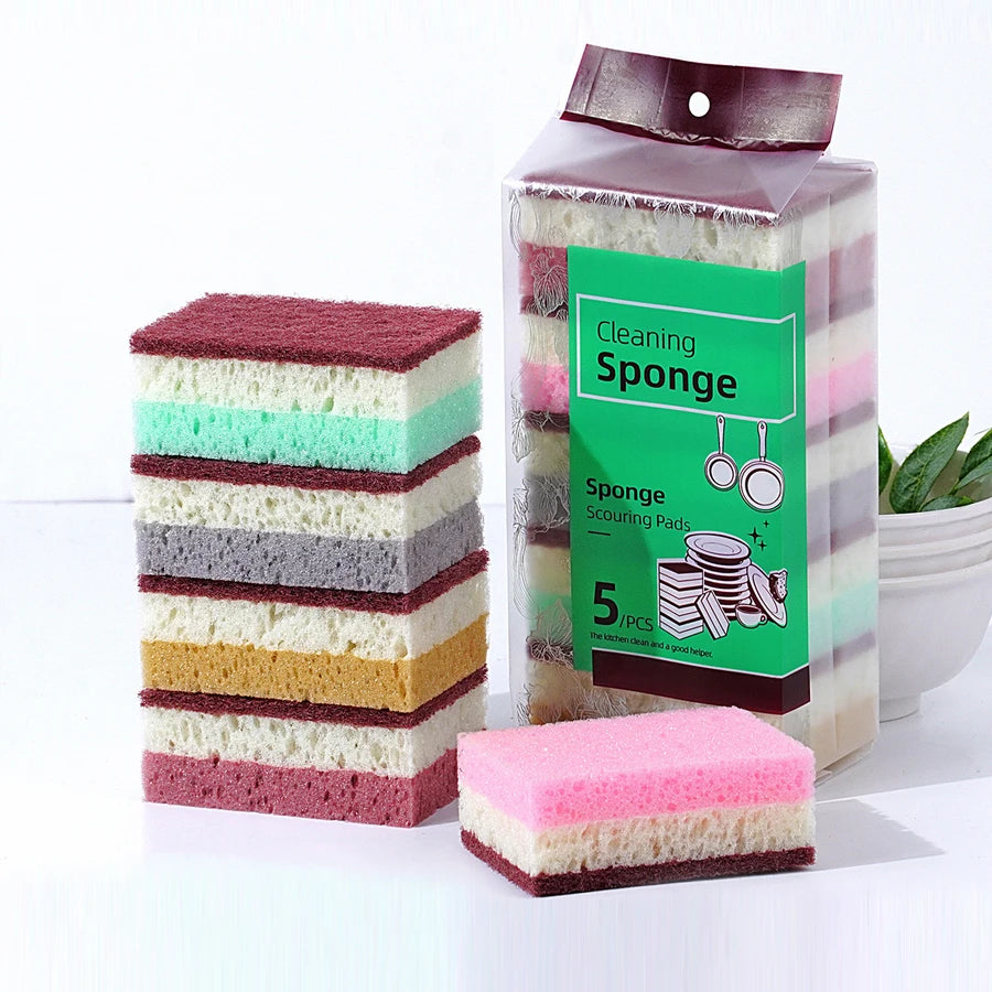 High density cleaning sponge