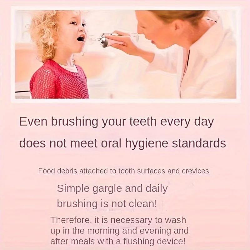 USB Portable Oral Irrigator Water Flosser Dental Water Jet Tools Pick Cleaning Teeth 200ML 4 Nozzles Mouth Oral Cleaning Agents - Jess Deals