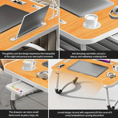 Bed Desk Liftable Folding Laptop Table Dormitory College Student Children Study Small Table