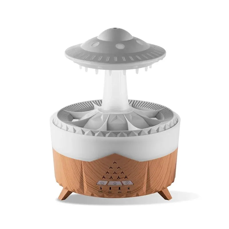 Aierwill ufo Air Humidifier Ultrasonic Aromatherapy Diffusers Mist Maker Fragrance Essential Oil Aroma Difusser Remote control