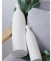 Simple Modern Black White Ceramic Vase