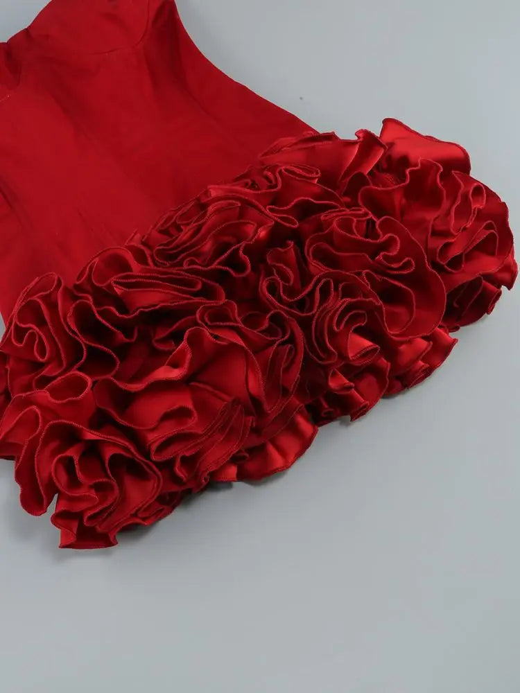 Trendy Fashion Style High Quality  Sexy Dress for Women Party Dress Tight Fit Floral  Bodycon Dress Female