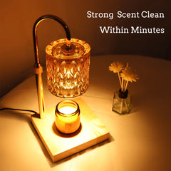 Electric Dimmable Candle Warmer Table Lamp