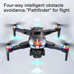 Xiaomi V192 8k Hd Dual Camera Brushless Drone Optical Flow Positioning Folding Avoiding Obstacle Remote Control Aircraft 10000m