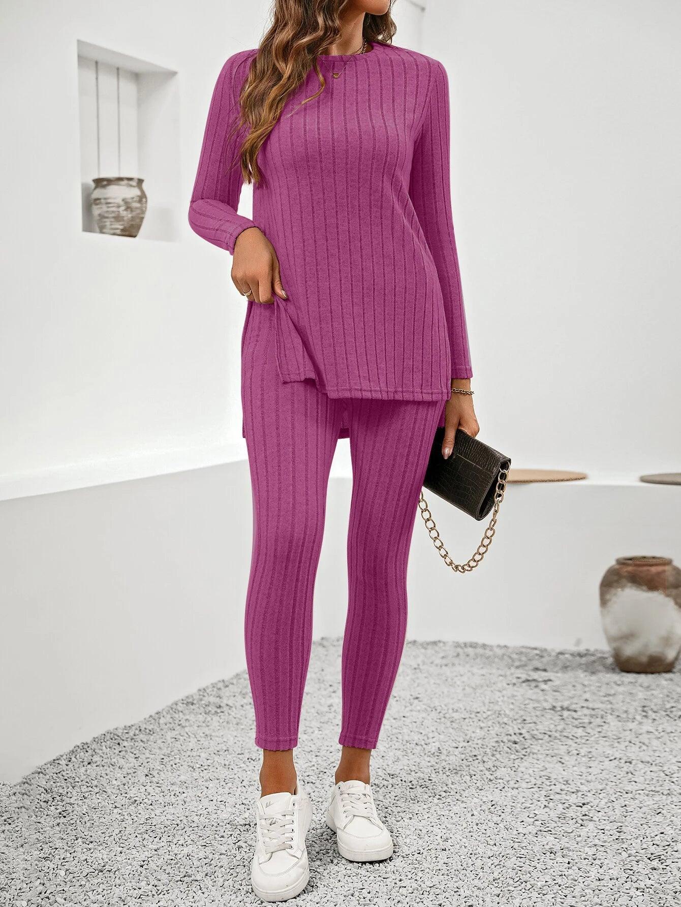 Long Sleeve New Pure Color Leisure Slim Fashion Temperament Suit - Jess Deals