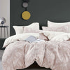Lightweight 3-piece Quilts Bedding Sets Red Blue Floral Prints Double Sided Quilt Cover Set