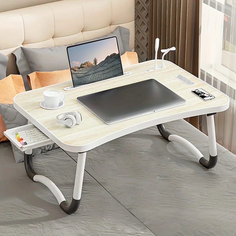 Bed Desk Liftable Folding Laptop Table Dormitory College Student Children Study Small Table