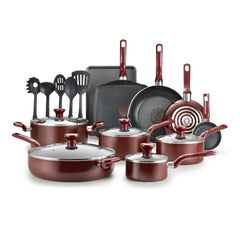 Easy Care Nonstick Cookware, 20 Piece Set