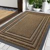 Olanly Natural Rubber Mat Non Slips Low Profile Outdoor Mat For Home Entrance Floor Doormats Heavy Duty Door Mat Outdoor Indoor - Jess Deals