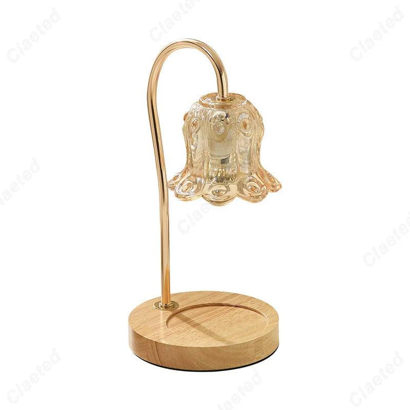Creative New Aromatherapy Wax Melting Lamp with Adjustable Brightness and Timed Bedroom Headboard Atmosphere Decoration - Jess Deals