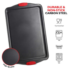 Baking Pan Set, 39 Piece Premium Baking Set, Nonstick Bakeware Sets BPA Free, Cookie Sheets for Baking Nonstick Set