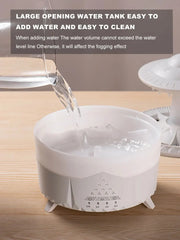 Aierwill ufo Air Humidifier Ultrasonic Aromatherapy Diffusers Mist Maker Fragrance Essential Oil Aroma Difusser Remote control
