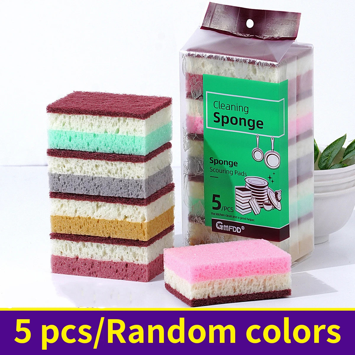 High density cleaning sponge