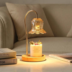 Creative New Aromatherapy Wax Melting Lamp with Adjustable Brightness and Timed Bedroom Headboard Atmosphere Decoration - Jess Deals