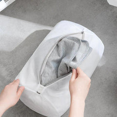 White Durable Large Washing Laundry Bag Mesh Organizer Net Dirty Bra Socks Underwear Shoe Storag Wash Machine Cover Clothes - Jess Deals