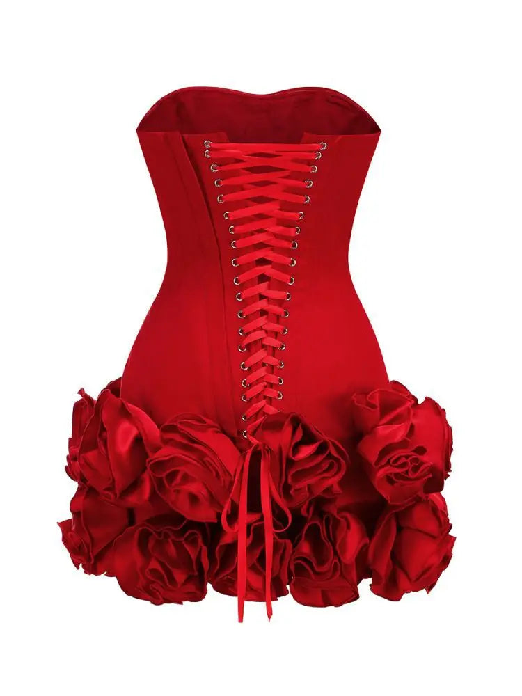 Trendy Fashion Style High Quality  Sexy Dress for Women Party Dress Tight Fit Floral  Bodycon Dress Female
