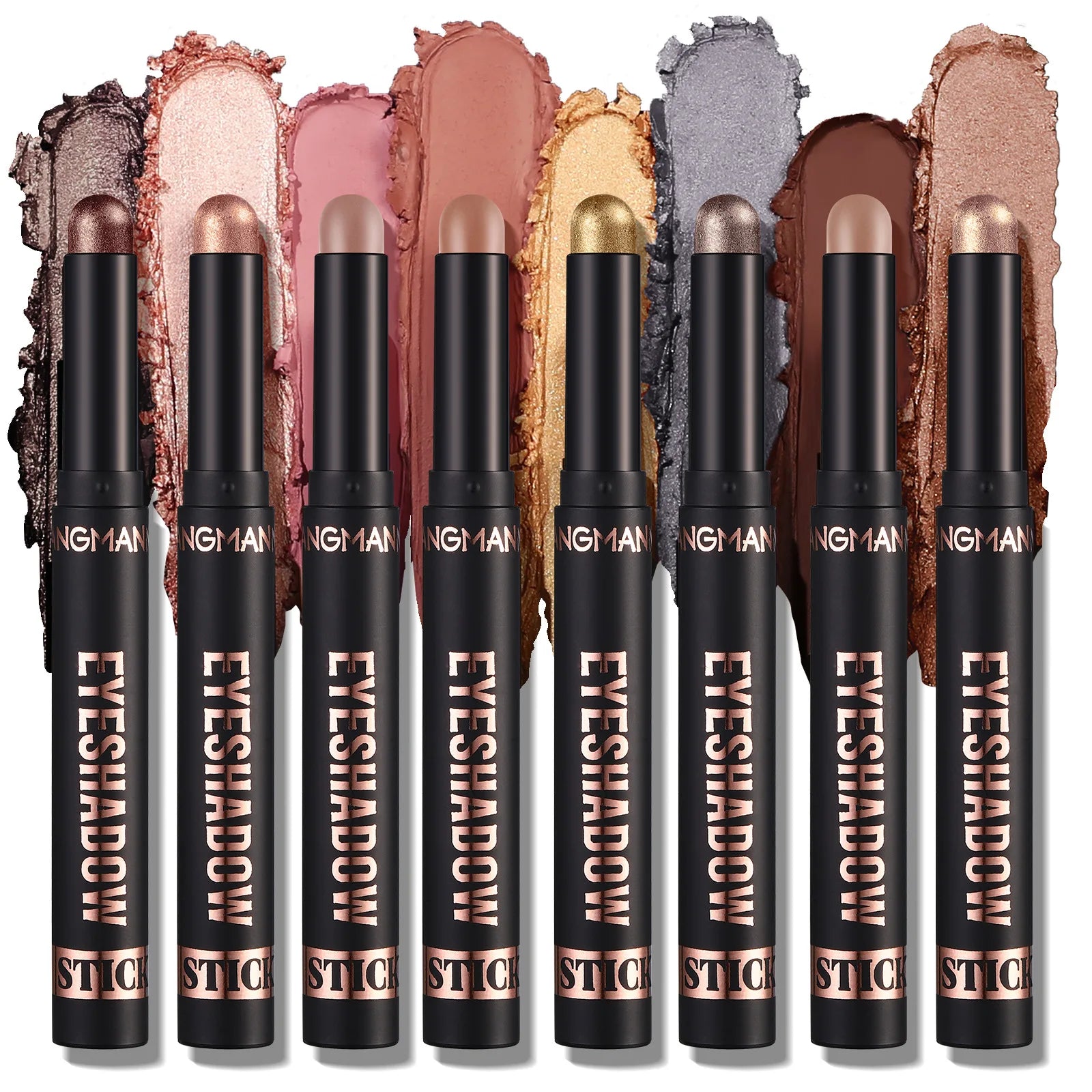 LANGMANNI 16 color pearl eyeshadow stick waterproof long lasting color eyeshadow Face Highlight