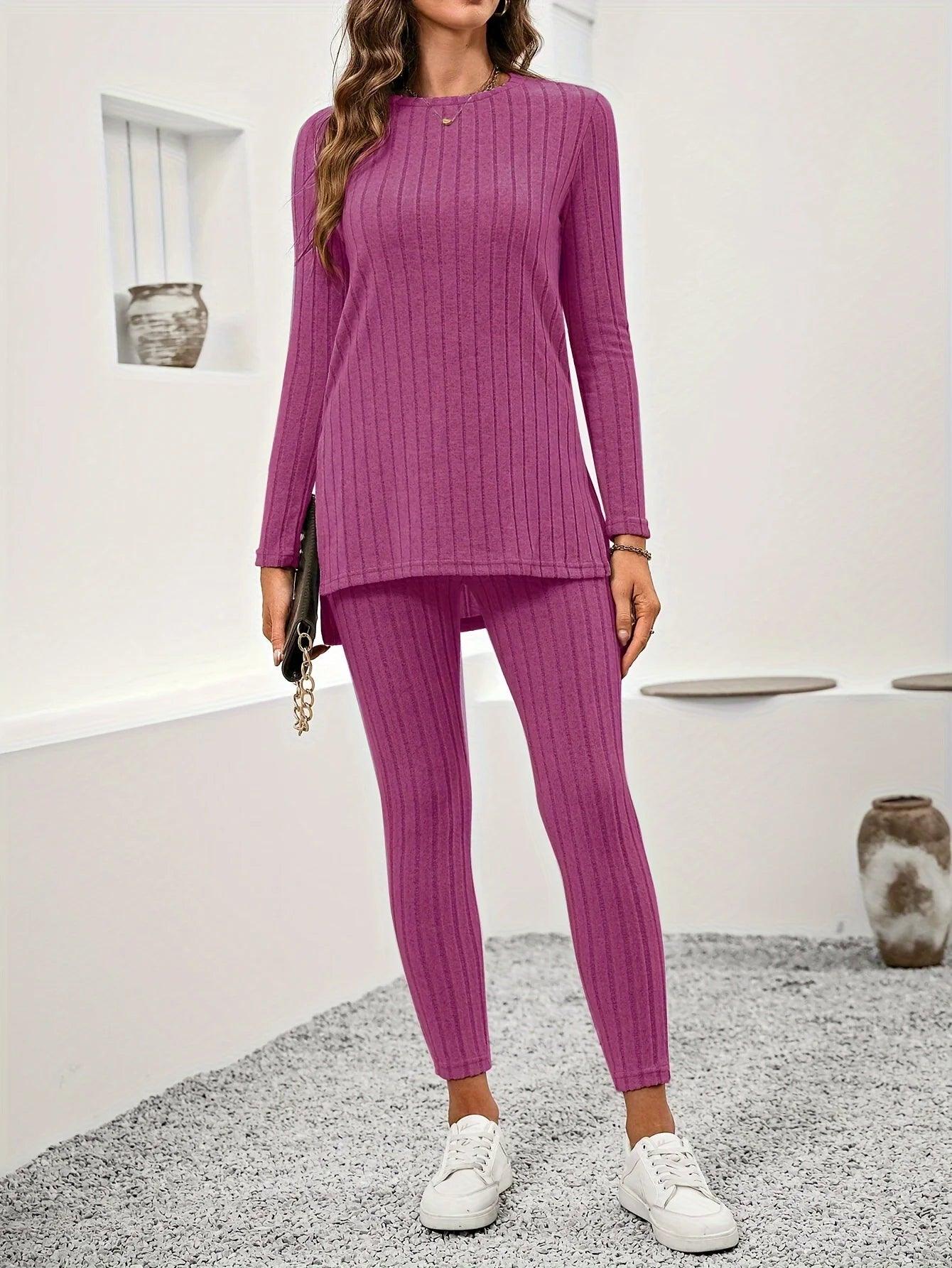 Long Sleeve New Pure Color Leisure Slim Fashion Temperament Suit - Jess Deals
