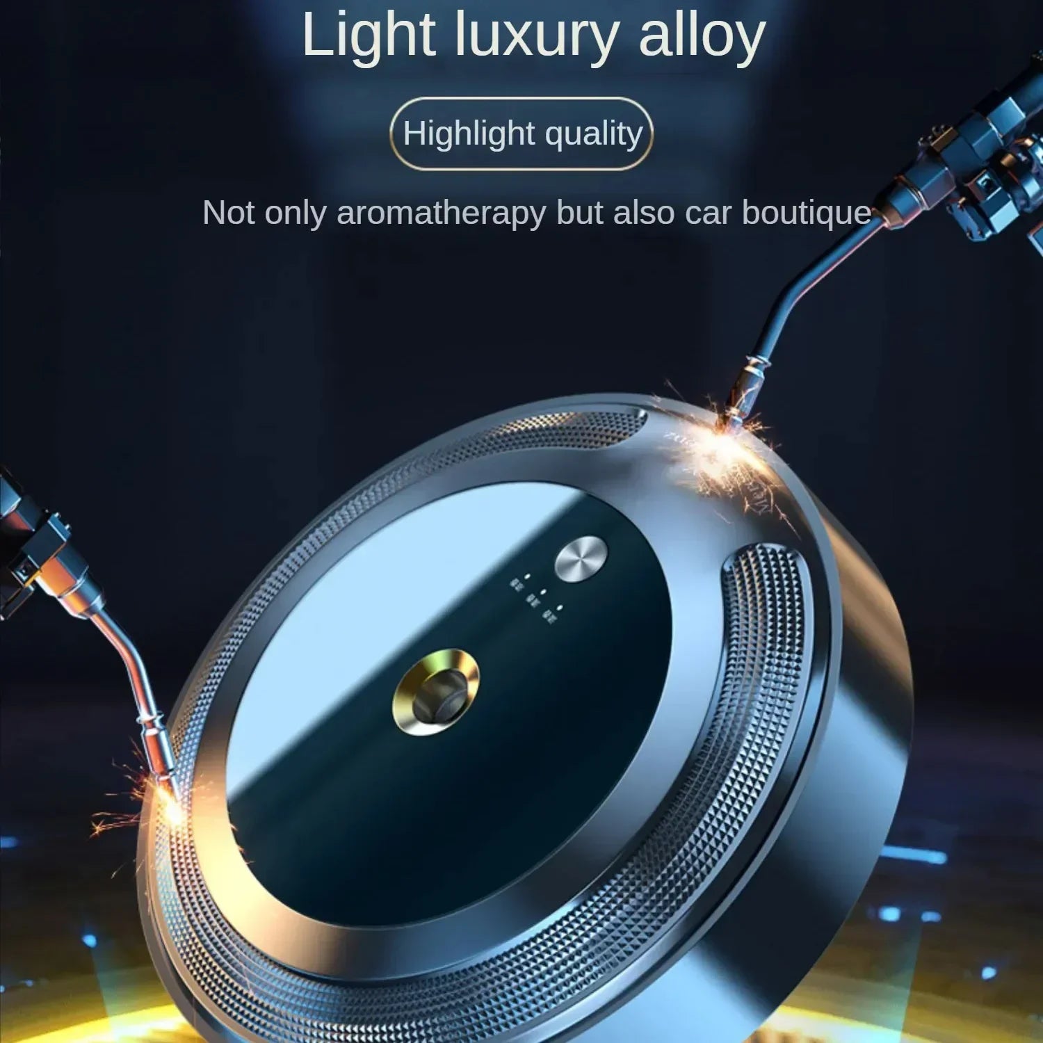 Car Fragrance Diffuser For Home Office Essential Oil Diffuser Car Air Freshener Battery Operated Scent Air Machine Accessories