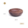 Wooden Bowl Household Fruit Bowl Salad Bowl