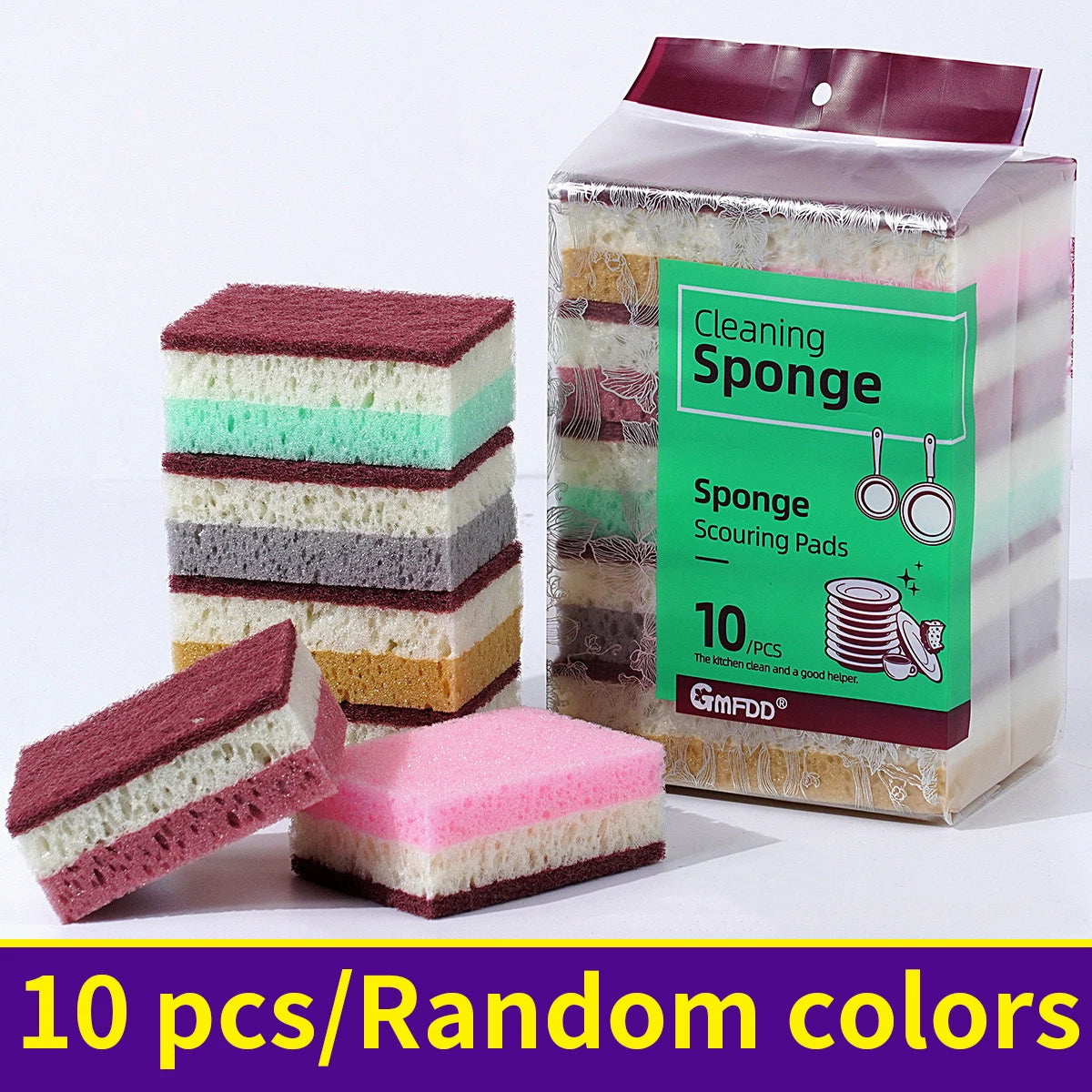 High density cleaning sponge