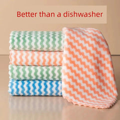 Oil-Free Kitchen Supplies Cleaning Dishcloth - Jess Deals