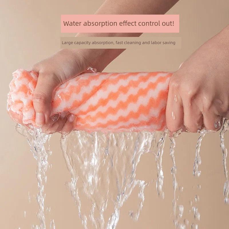 Oil-Free Kitchen Supplies Cleaning Dishcloth - Jess Deals