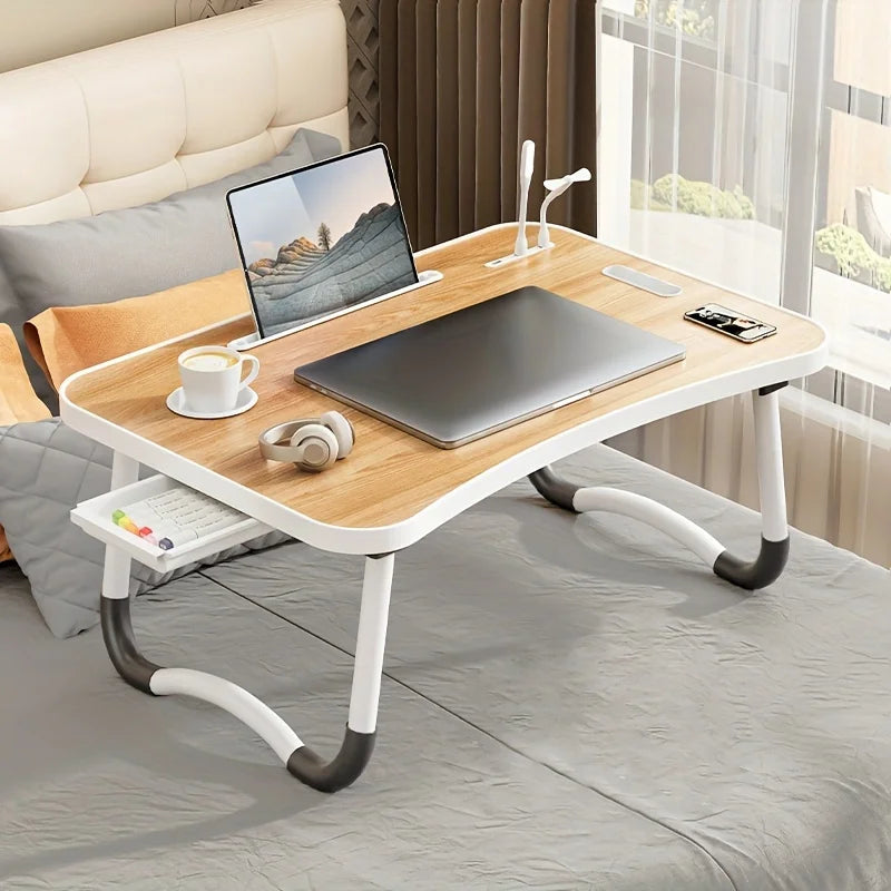 Bed Desk Liftable Folding Laptop Table Dormitory College Student Children Study Small Table