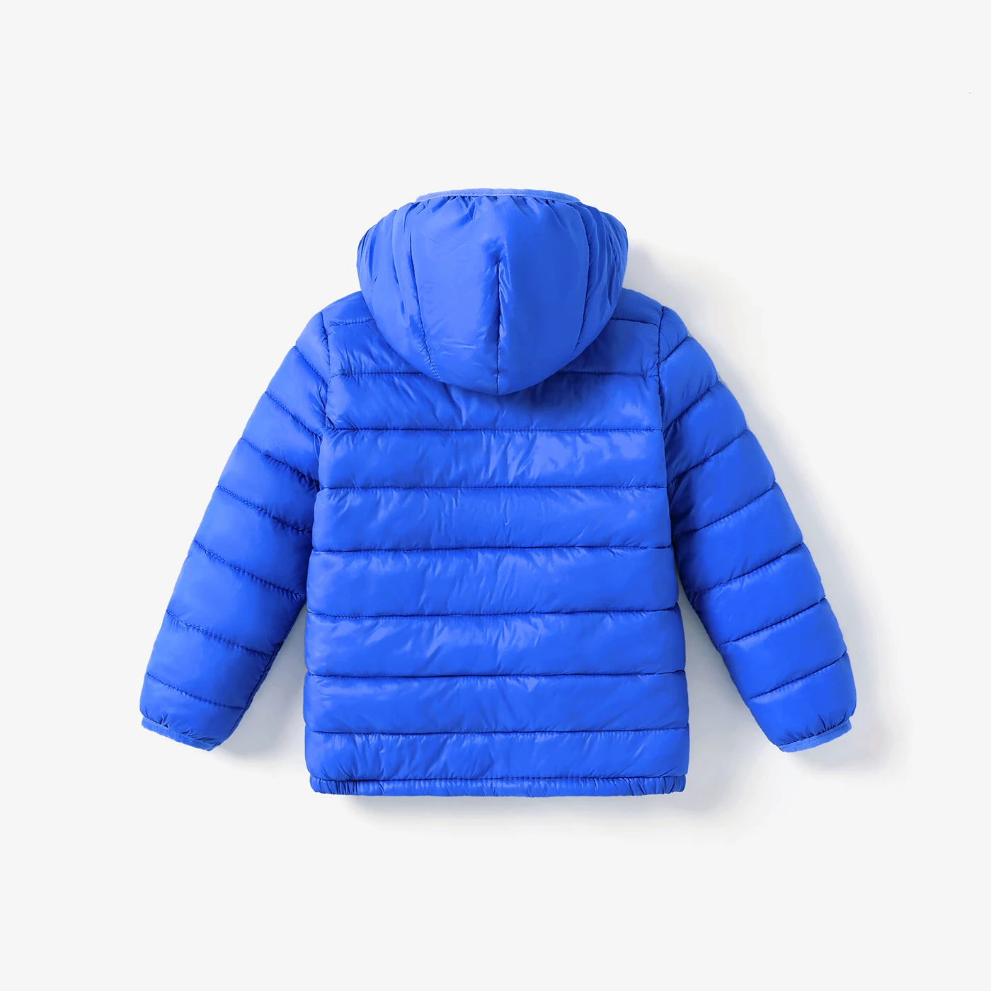 Kid Boy/Kid Girl Lightweight Zipper Solid Hooded Coat