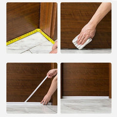 Door Bottom Seal Strip Flexible Wind Noise Reduction Stopper Under Door Sealing Blocker Weatherstrip with Adhesive Backing