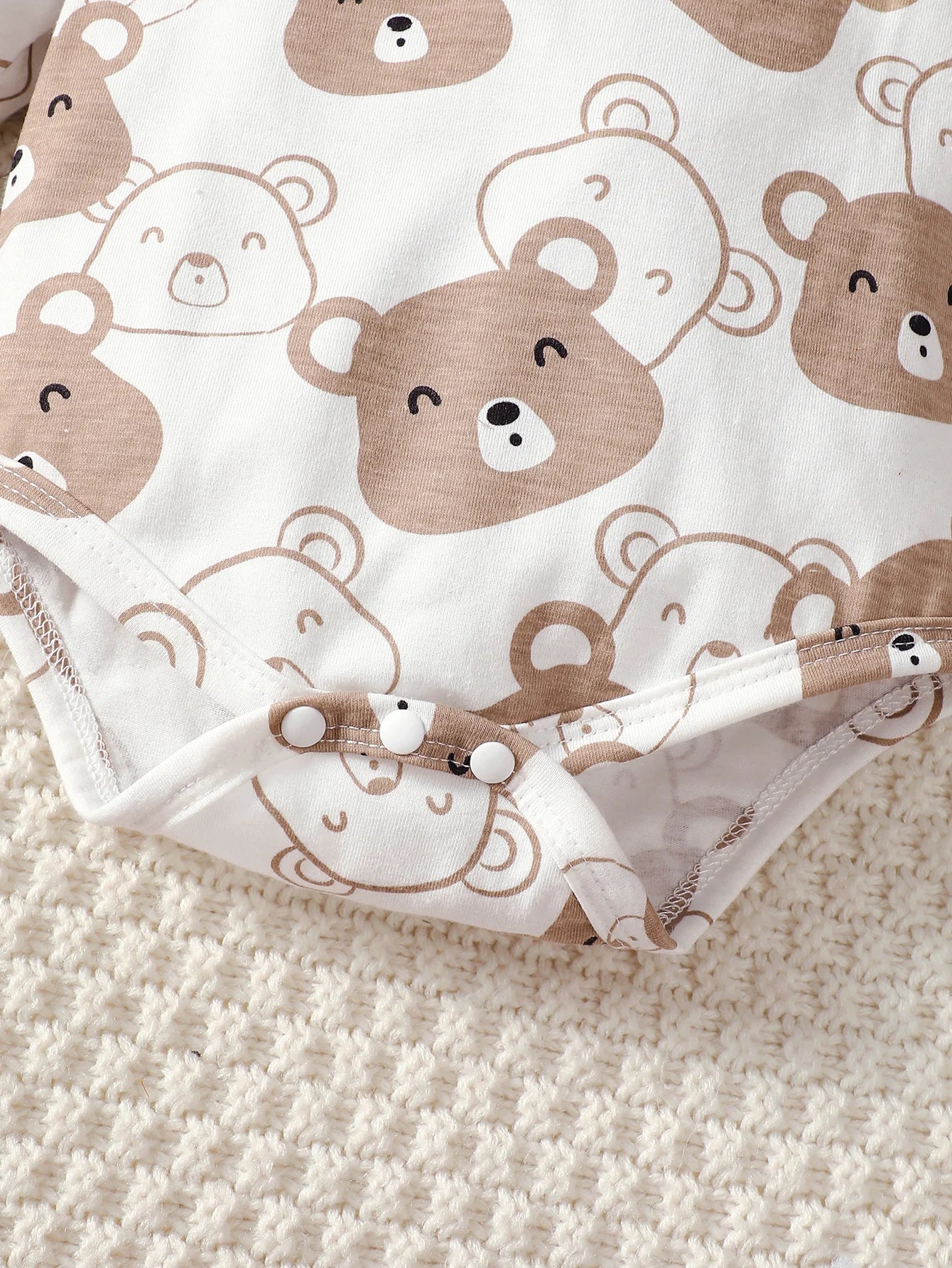 4PCS Clothing Set 0-9 Months Newborn Baby Boy Bear Short Sleeve Romper+Pants+Hat+Sock Infant Baby Full Moon Photography Outfits