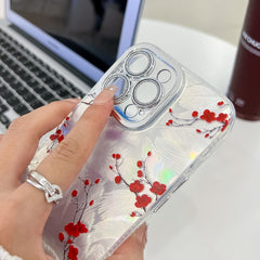 Electroplating Flower Texture Wristband TPU Phone Case, For iPhone 16e, For iPhone 16 Pro Max, For iPhone 16 Pro, For iPhone 16 Plus - Jess Deals