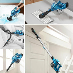 INSE S6P PRO Cordless Vacuum Cleaner 23Kpa 265W Brushless Motor Stick Vacuum, 40 Mins Runtime 2Sets 2500mAh Rechargeable Battery - Jess Deals