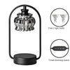 Aromatherapy Wax Melting Lamp Large Black Morden Atmosphere Dimmable Candle Warmer Lamp Glass Candle Light Warmer