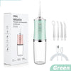 USB Portable Oral Irrigator Water Flosser Dental Water Jet Tools Pick Cleaning Teeth 200ML 4 Nozzles Mouth Oral Cleaning Agents - Jess Deals