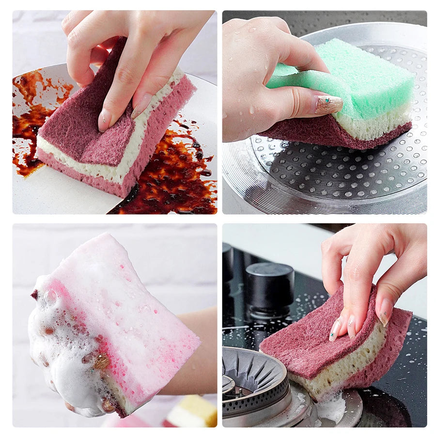 High density cleaning sponge