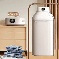 Smart Portable Home Clothes Folding Dryer Multifunctional Clothes Care Garment Steamer Dryer LED Screen with Remote Control - Jess Deals