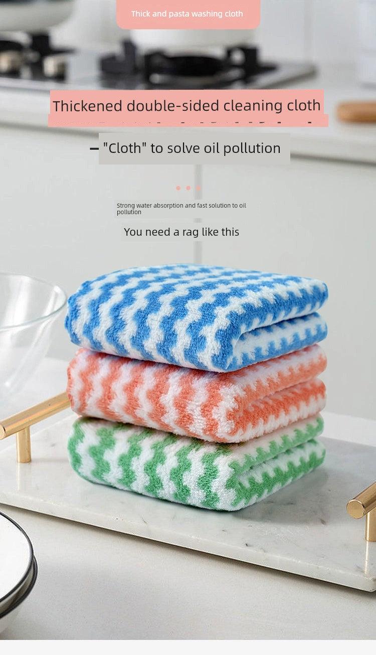 Oil-Free Kitchen Supplies Cleaning Dishcloth - Jess Deals